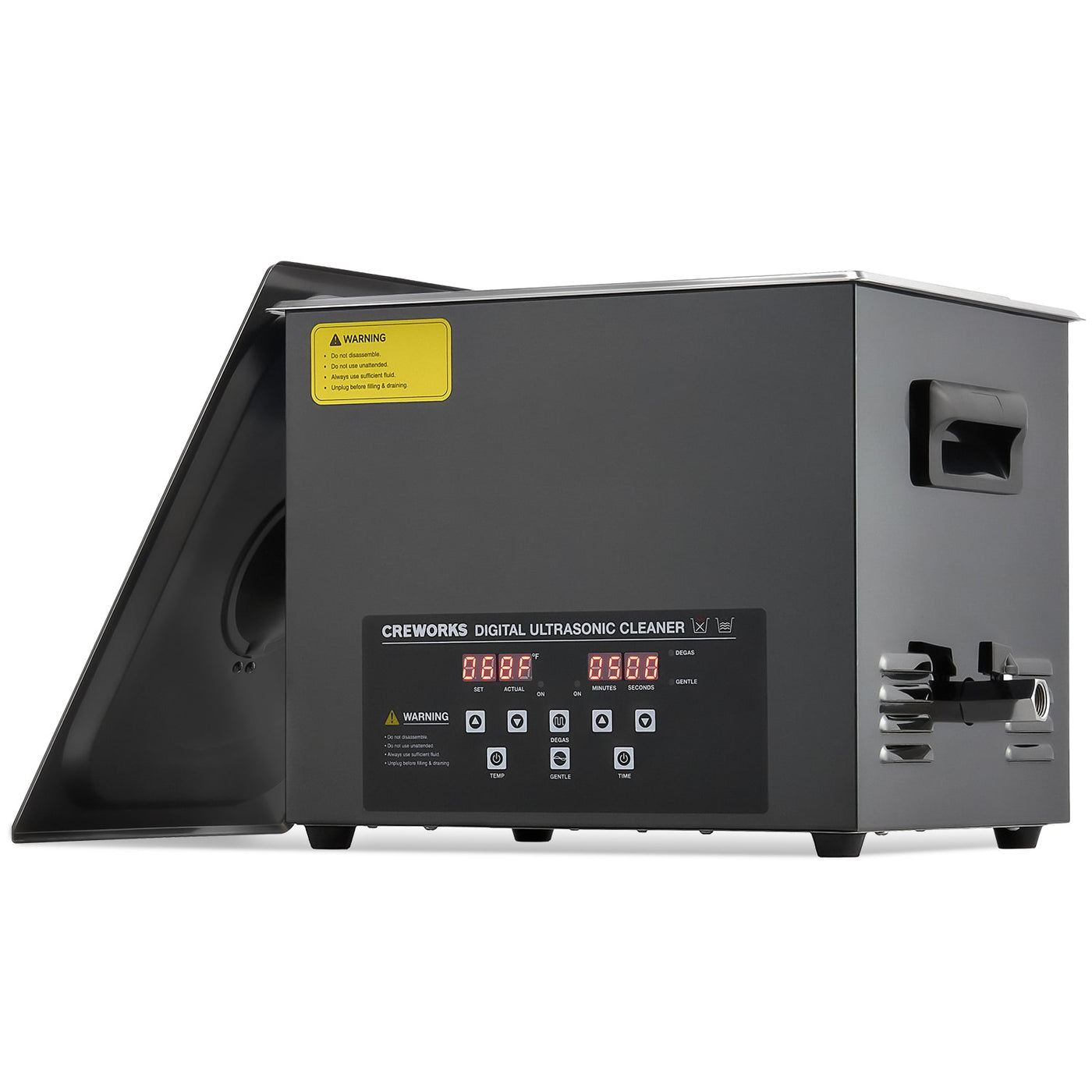 Ultrasonic Cleaning Professional Ultrasonic Machine With Heater Time — Creworks Equipment 