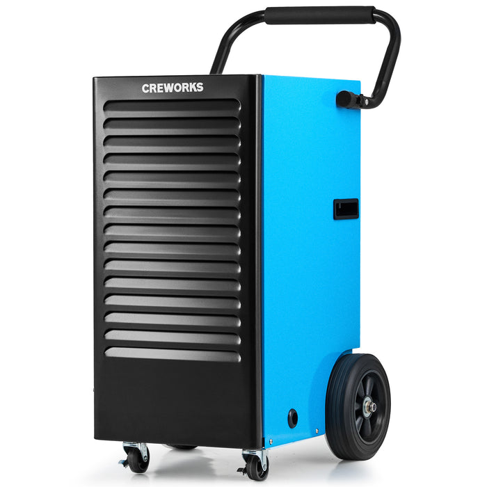 CREWORKS 180 PPD Commercial Dehumidifier for Factory Basement Warehouse Garage