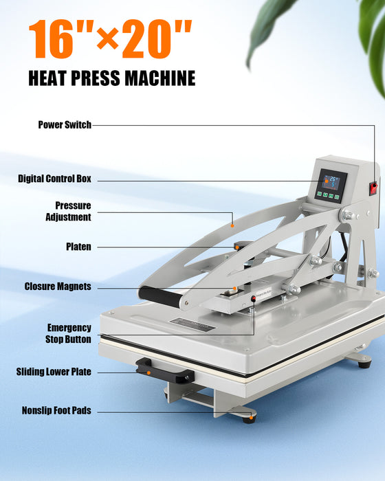 Heat sale press machine