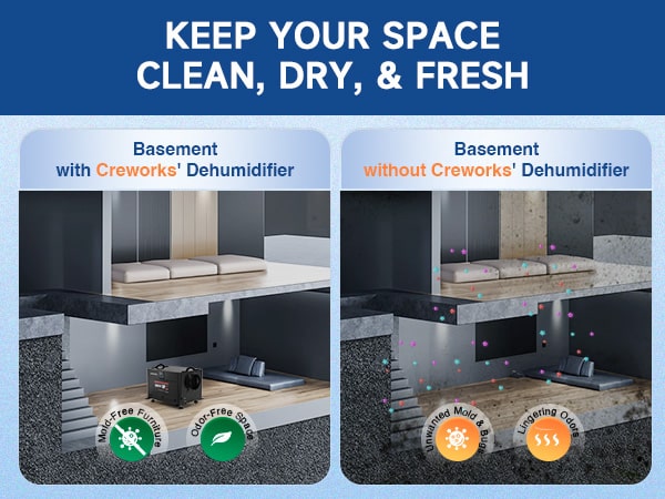 Effective Dehumidification for Large Spaces