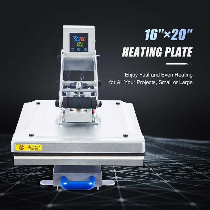 Semi-Automatic 16x20 T-Shirt Heat Press