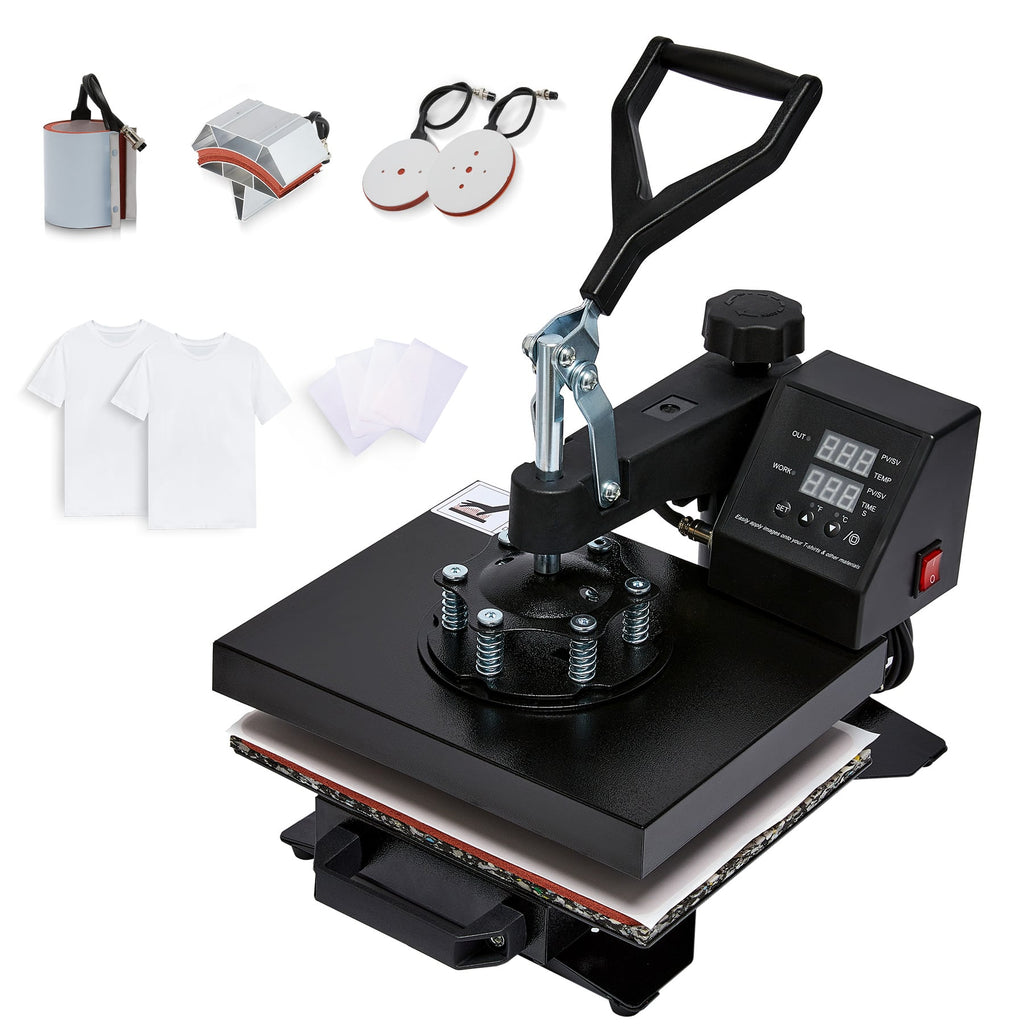 CE Approved 5in1 Tshirt Heat Press Machine HP5IN1-2 - China Heat