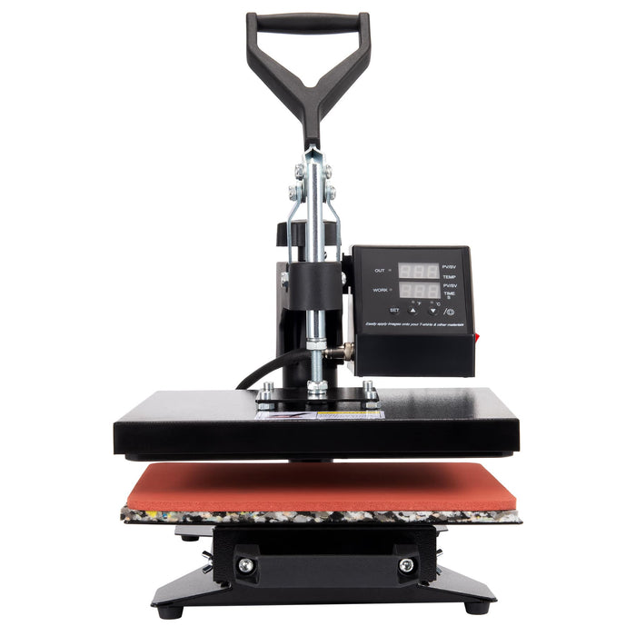 Combo Heat Press Machine - 8-in-1 ,15x15, 1400W, LCD, 360° Rotation —  Creworks Equipment